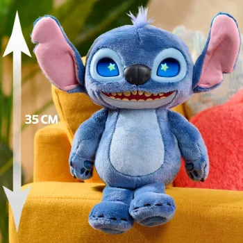 Just Play Disney Stitch – Many Moods Stitch, figura, 3 anno/i, interattivo, con suono, AA