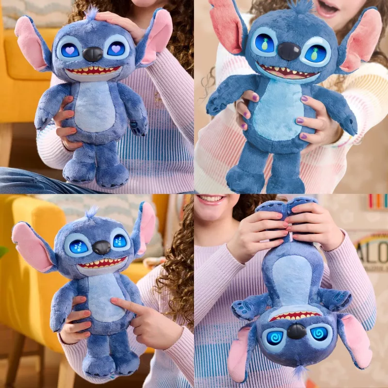Just Play Disney Stitch – Many Moods Stitch, figura, 3 anno/i, interattivo, con suono, AA
