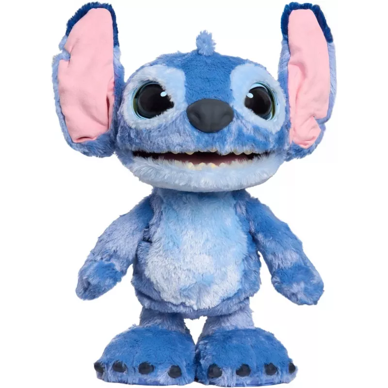 Just Play Disney Stitch - Ultimate Stitch, figura, 3 anno/i, interattivo, con suono, AA, batterie incluse