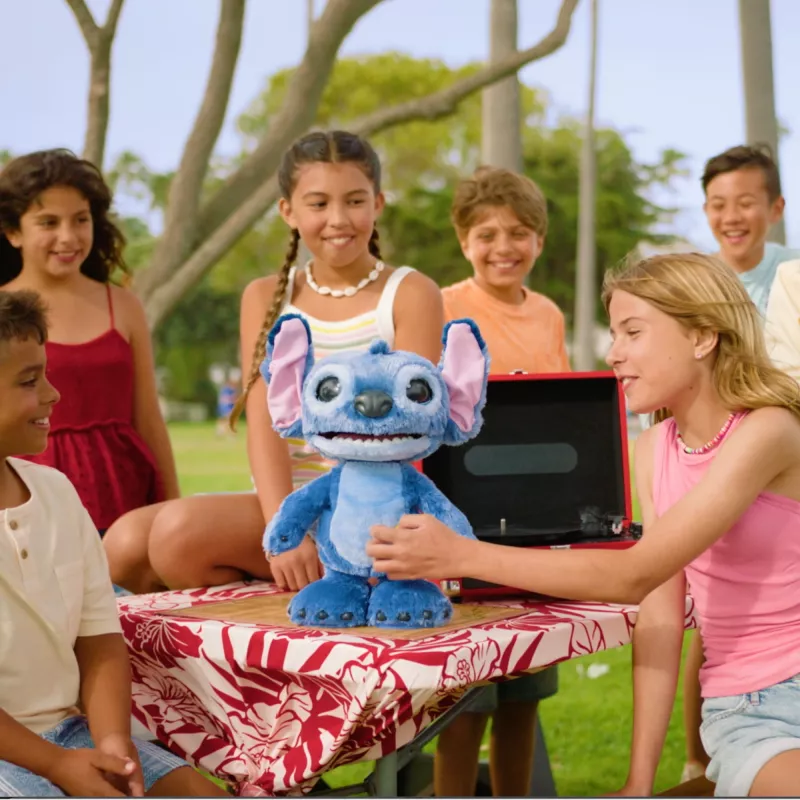Just Play Disney Stitch - Ultimate Stitch, figura, 3 anno/i, interattivo, con suono, AA, batterie incluse