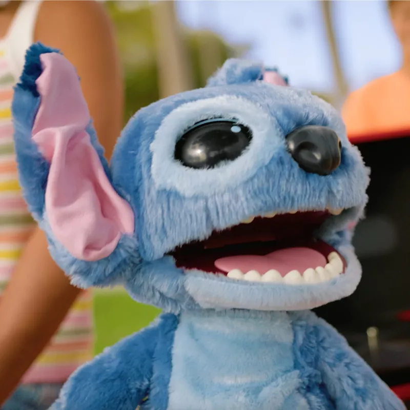 Just Play Disney Stitch - Ultimate Stitch, figura, 3 anno/i, interattivo, con suono, AA, batterie incluse