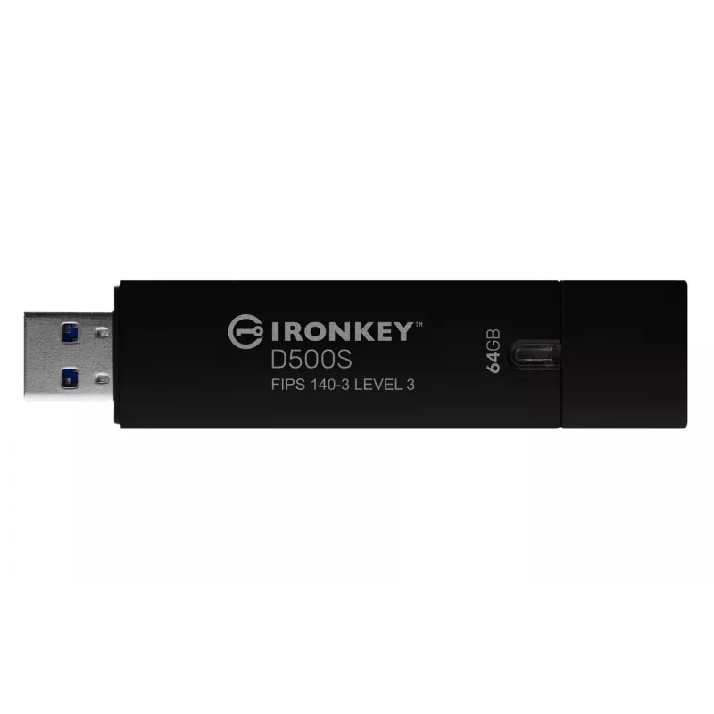 Chiavetta USB Kingston Technology IronKey 64GB D500S FIPS 140-3 AES-256