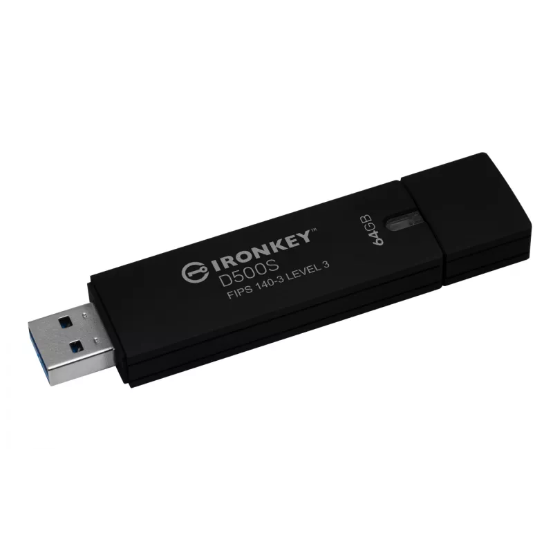Chiavetta USB Kingston Technology IronKey 64GB D500S FIPS 140-3 AES-256
