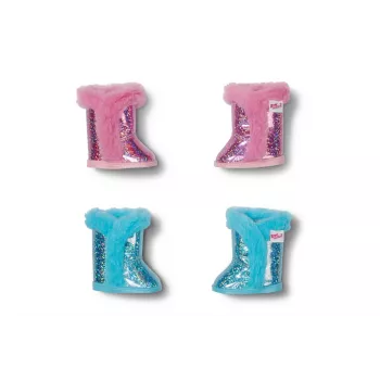 BABY born stivali glitterati 2 assorted 43 cm scarpe per bambola