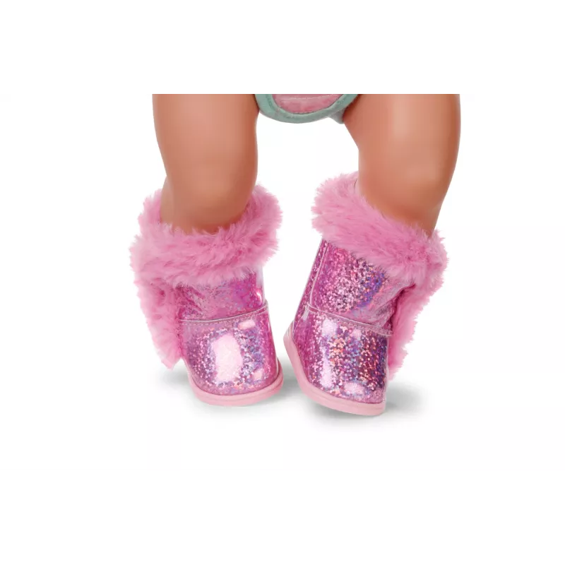 BABY born stivali glitterati 2 assorted 43 cm scarpe per bambola
