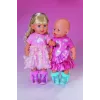 BABY born stivali glitterati 2 assorted 43 cm scarpe per bambola