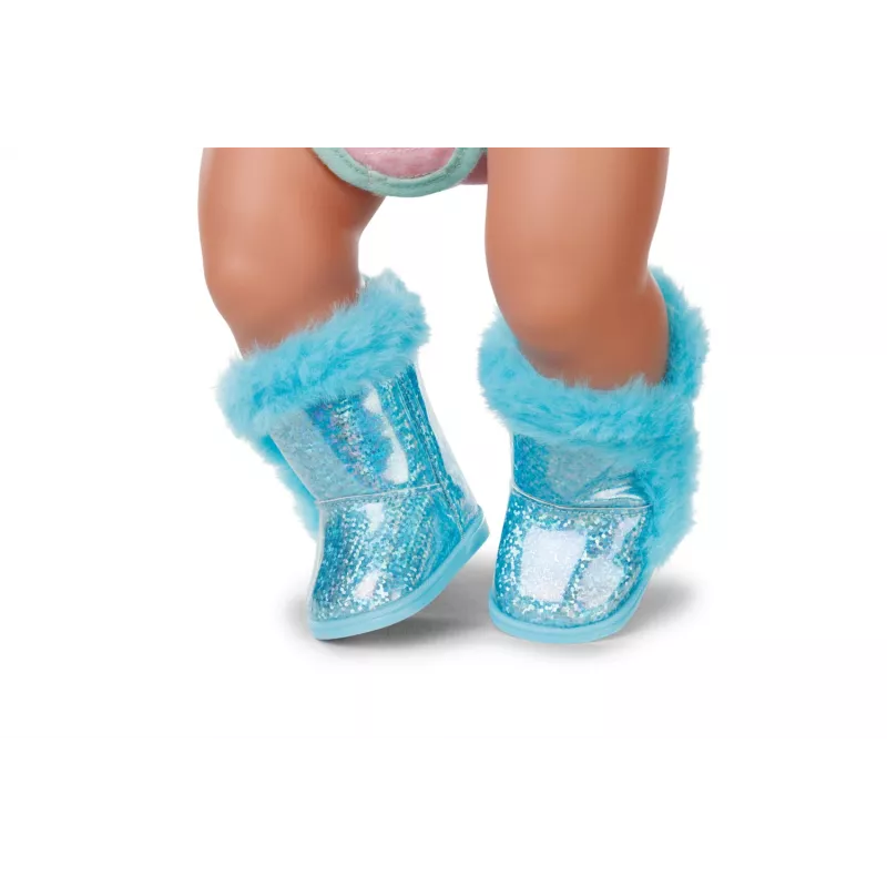 BABY born stivali glitterati 2 assorted 43 cm scarpe per bambola
