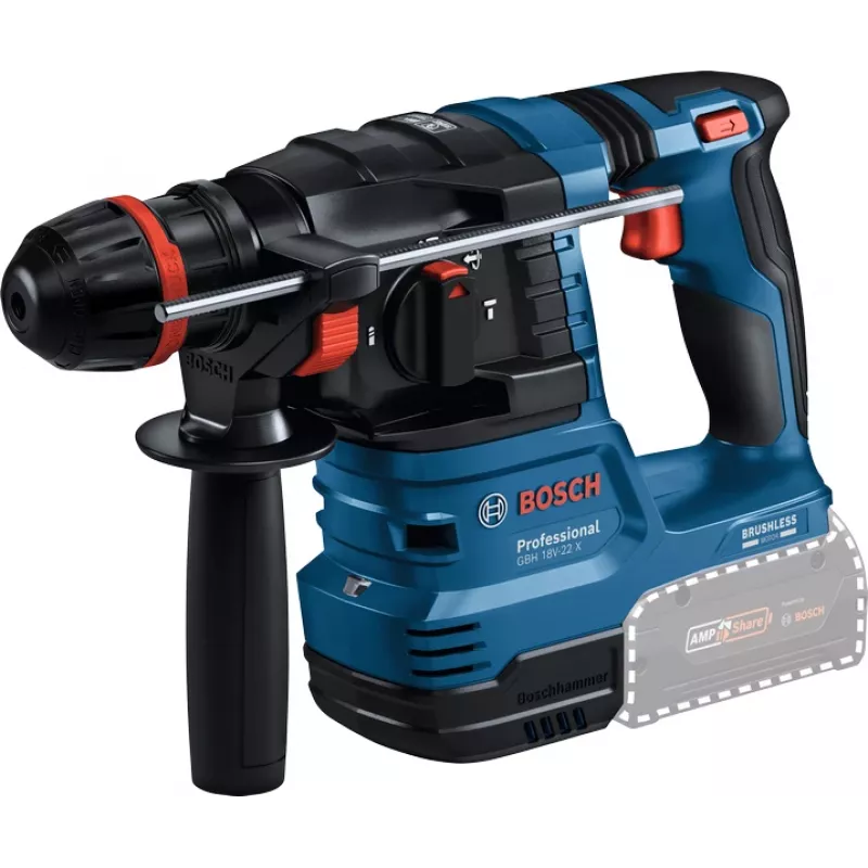 Bosch GBH 18V-22 X Professional 1050 giri/min SDS Plus