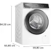 Lavatrice Bosch Serie 8 WGB244040 a carica frontale 9 kg 1257 giri/min bianco