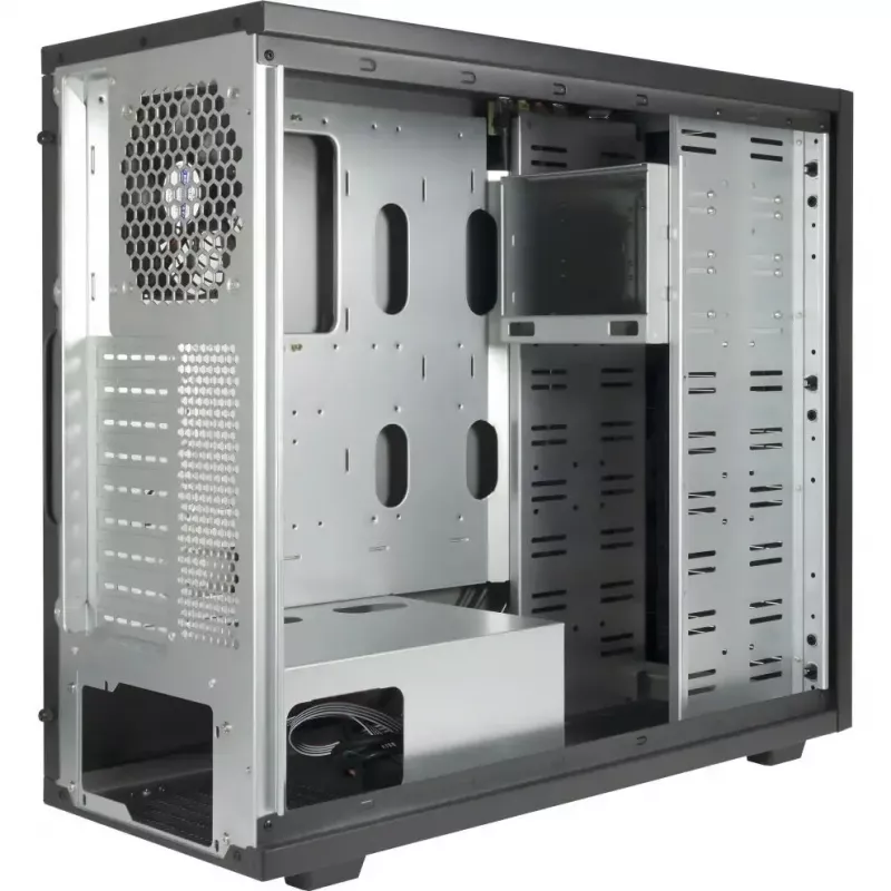 Case per computer INTER-TECH 88887382 Micro Tower nero — Micro Tower, supporta ATX/EATX/SSI EEB/Micro ATX/Mini-ITX, 7 alloggiamenti 3,5