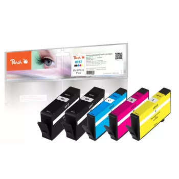 Peach PI300-971 cartuccia d'inchiostro 5 pz. compatibile standard nero, ciano, magenta, giallo