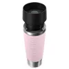 Tazza termica EMSA Travel Mug Waves Grande 500 ml rosa, acciaio inox