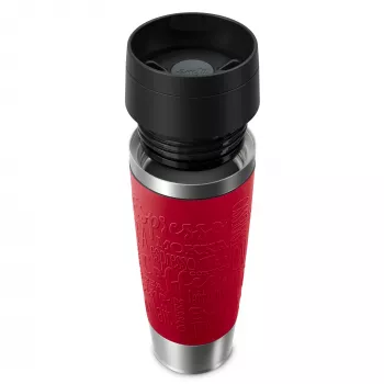 Tazza termica EMSA Travel Mug Classic N2022200 500 ml nero, rosso, acciaio inox acciaio inox