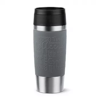 Tazza termica EMSA Travel Mug Classic 360 ml grigio acciaio inox
