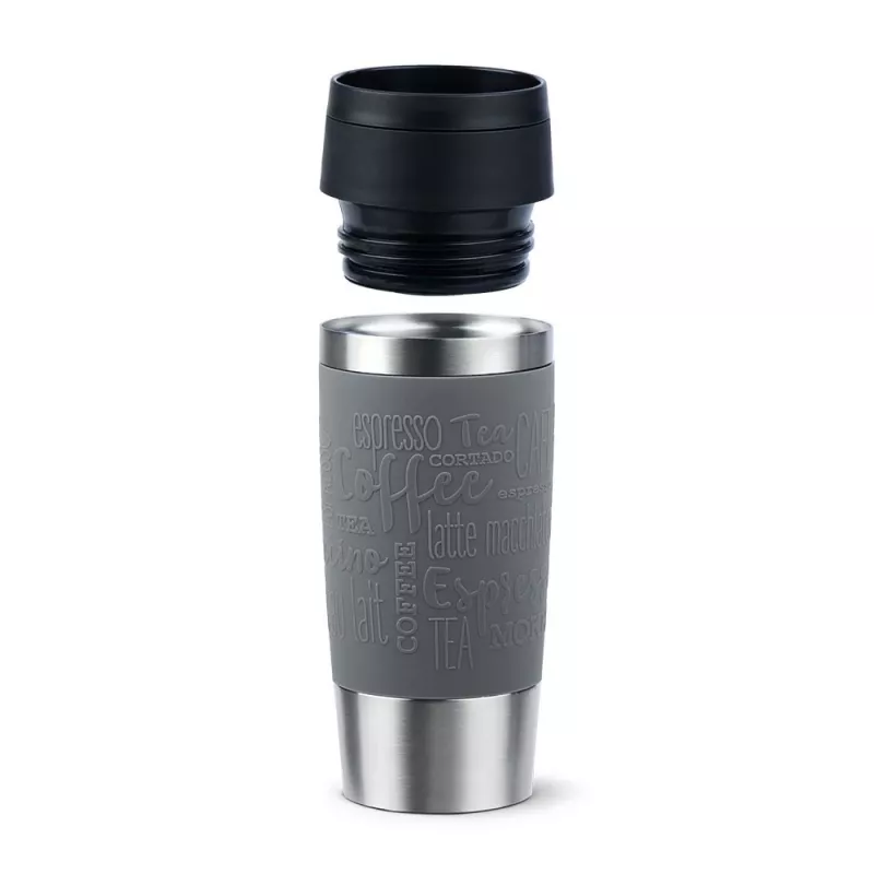 Tazza termica EMSA Travel Mug Classic 360 ml grigio acciaio inox