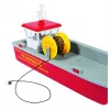 Siku Feuerwehr-Arbeitsboot modello imbarcazione dei vigili del fuoco preassemblato 1:50