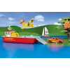Siku Feuerwehr-Arbeitsboot modello imbarcazione dei vigili del fuoco preassemblato 1:50
