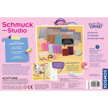 Kosmos Schmuck-Studio, set per gioielli, multicolore, 8 anni, 12 anni, 226 mm, 334 mm