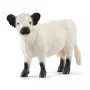 Schleich mucca Galloway 13960 bianco-nero età consigliata 3+