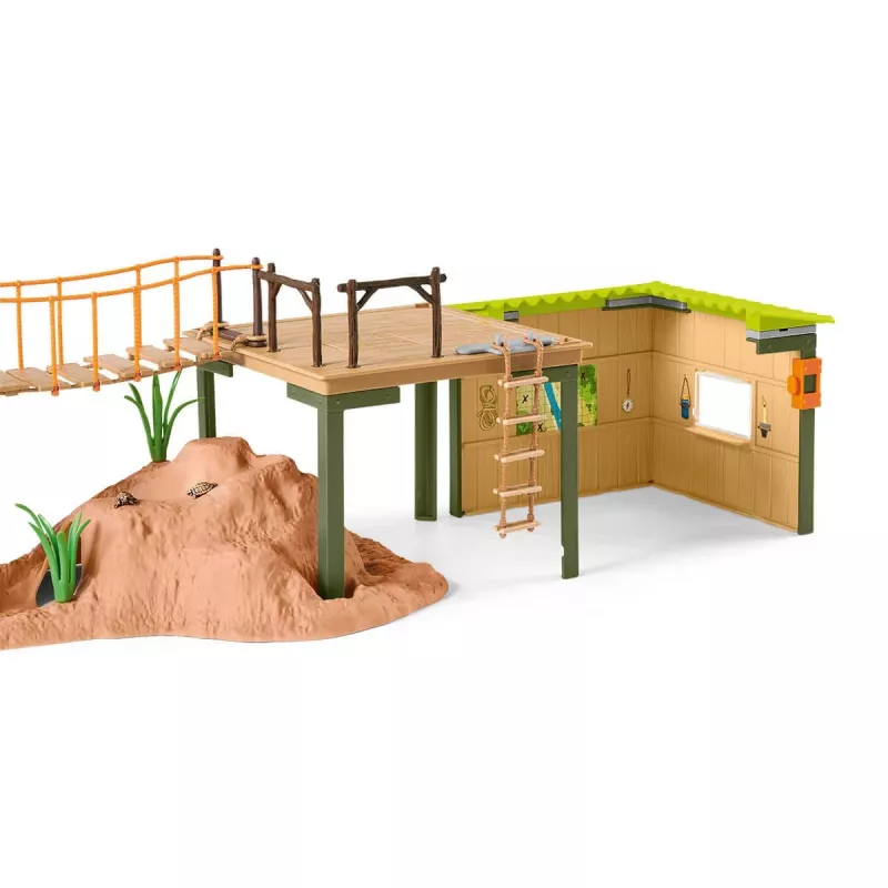 Zoo schleich WILD LIFE stazione avventura ranger multicolore 3-8 anni