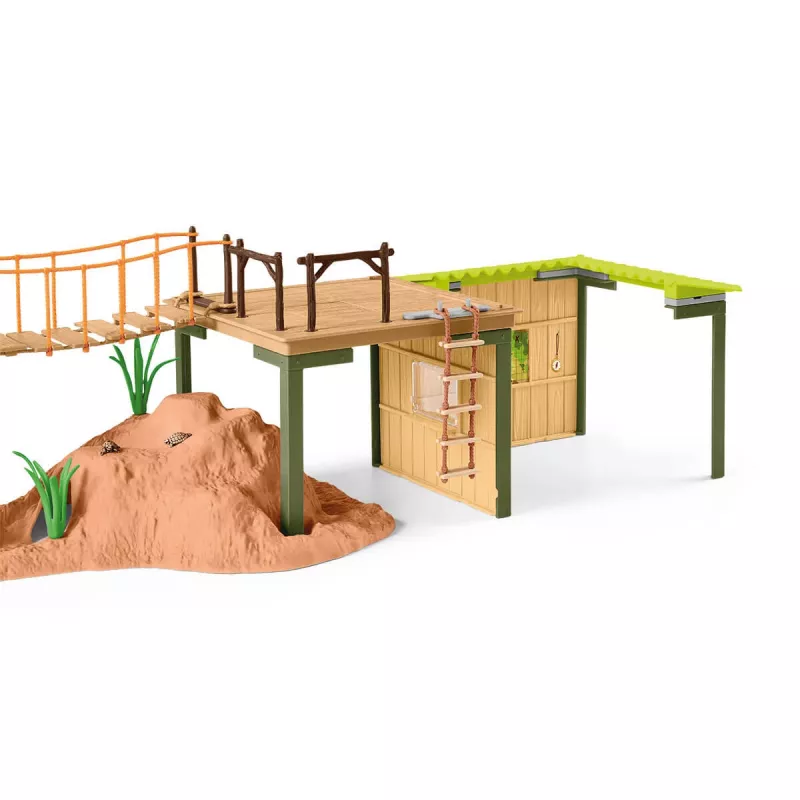Zoo schleich WILD LIFE stazione avventura ranger multicolore 3-8 anni