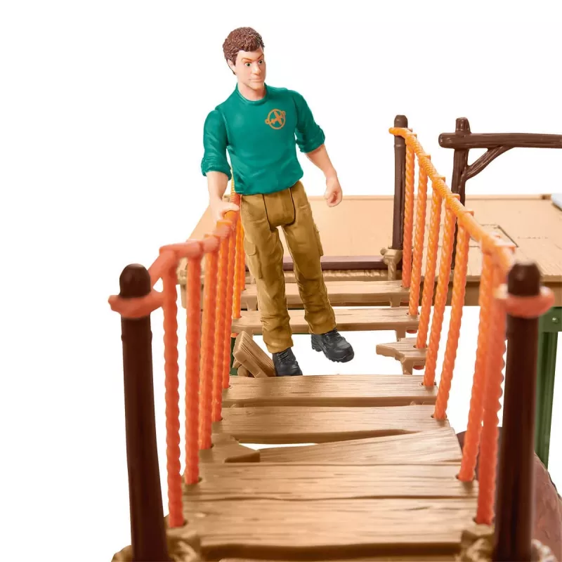 Zoo schleich WILD LIFE stazione avventura ranger multicolore 3-8 anni