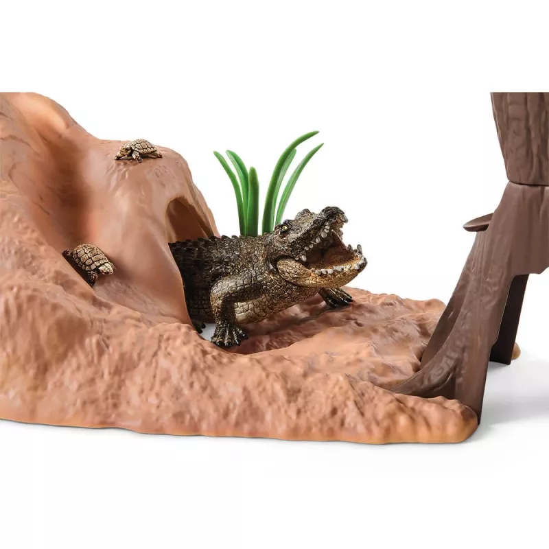 Zoo schleich WILD LIFE stazione avventura ranger multicolore 3-8 anni