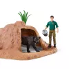 Zoo schleich WILD LIFE stazione avventura ranger multicolore 3-8 anni