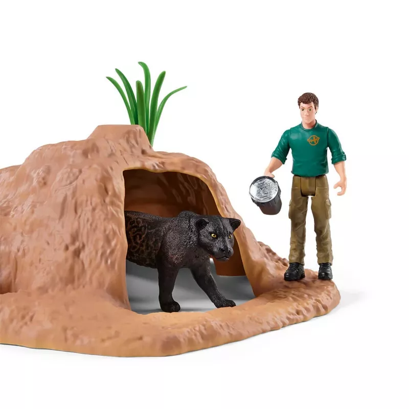 Zoo schleich WILD LIFE stazione avventura ranger multicolore 3-8 anni