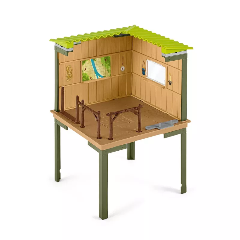 Zoo schleich WILD LIFE stazione avventura ranger multicolore 3-8 anni