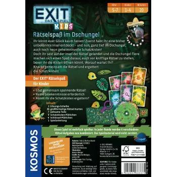 EXIT - Il gioco Kids: enigmi nella giungla