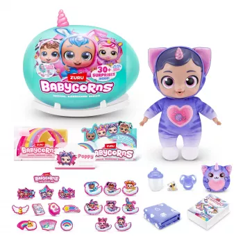 Bambola interattiva Babycorns Serie 1 grande ZURU