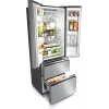 Frigorifero Side-by-Side Hisense RF632N4WIE a libera installazione 485 L grigio, acciaio inox