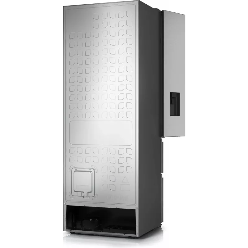 Frigorifero Side-by-Side Hisense RF632N4WIE a libera installazione 485 L grigio, acciaio inox