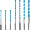 Set di punte Bosch EXPERT HEX-9 MultiConstruction, 7 pezzi (Ø5, 5.5, 6, 7, 8, 10 mm)