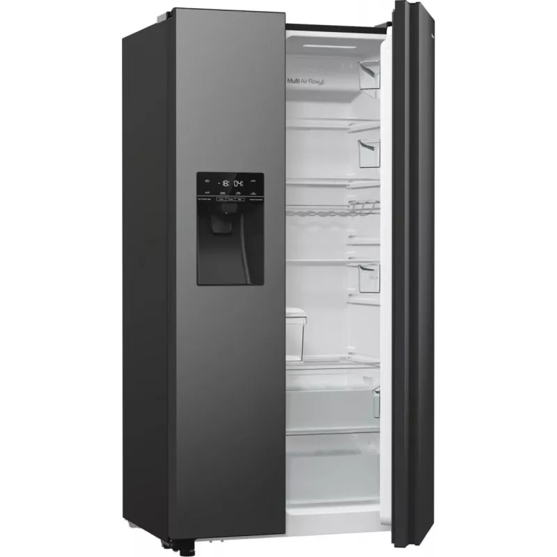 Frigorifero Side-by-Side Hisense RS5P535NTFE a libera installazione 566 L nero