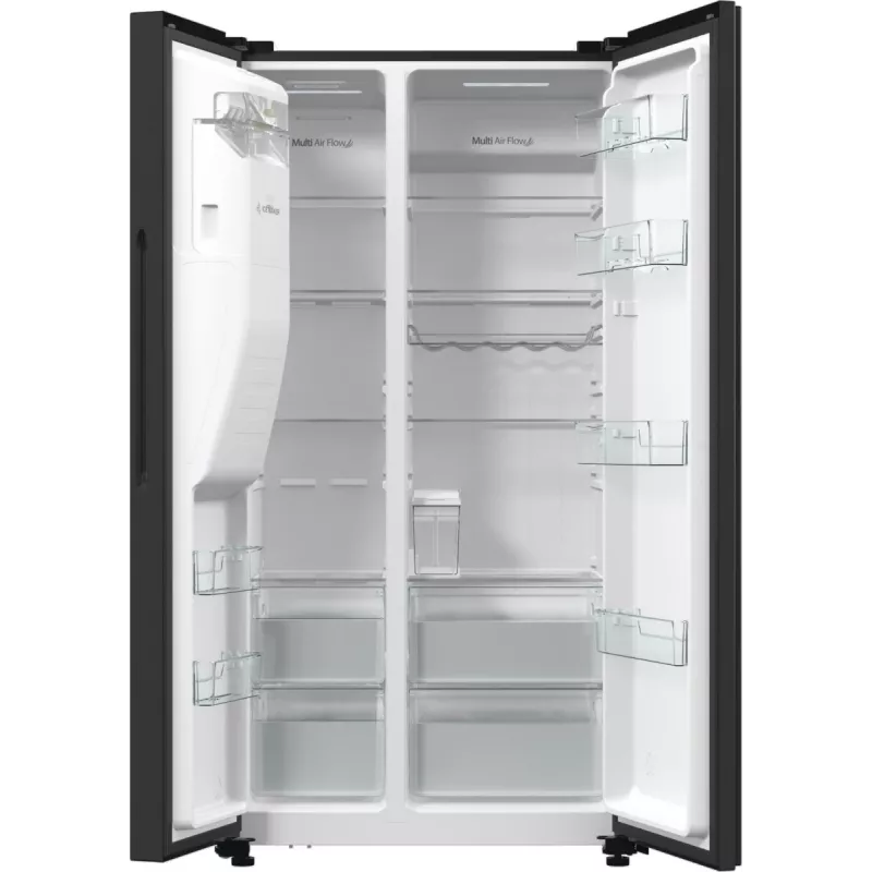 Frigorifero Side-by-Side Hisense RS5P535NTFE a libera installazione 566 L nero