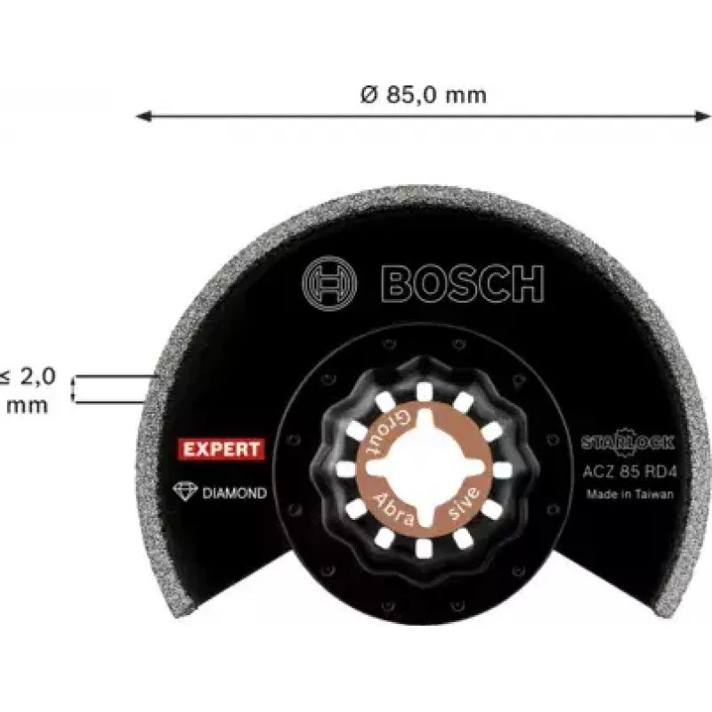 Bosch 2 608 900 035 accessorio multiuso lama a segmenti