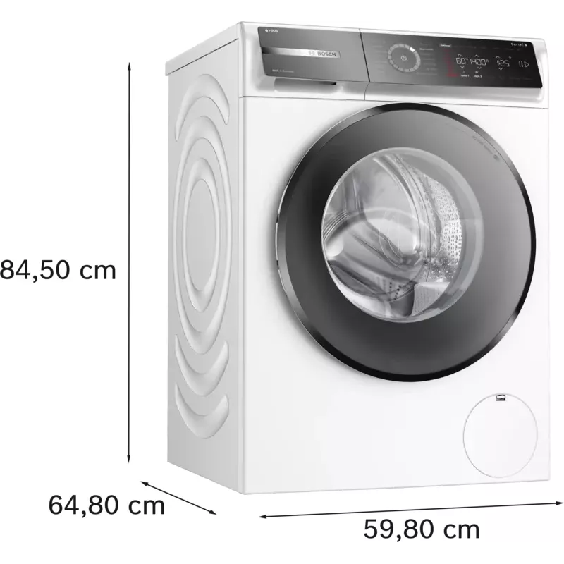 Bosch Serie 8 WGB244AW0 lavatrice a carica frontale 9 kg 1400 giri/min bianco