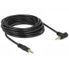 Cavo audio 3,5 mm M/M DeLOCK 83760 5 m nero