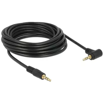 Cavo audio 3,5 mm M/M DeLOCK 83760 5 m nero