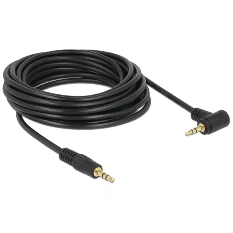 Cavo audio 3,5 mm M/M DeLOCK 83760 5 m nero