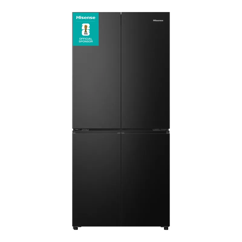 Hisense RQ5P470SAFD libera installazione 483 L nero, acciaio inox