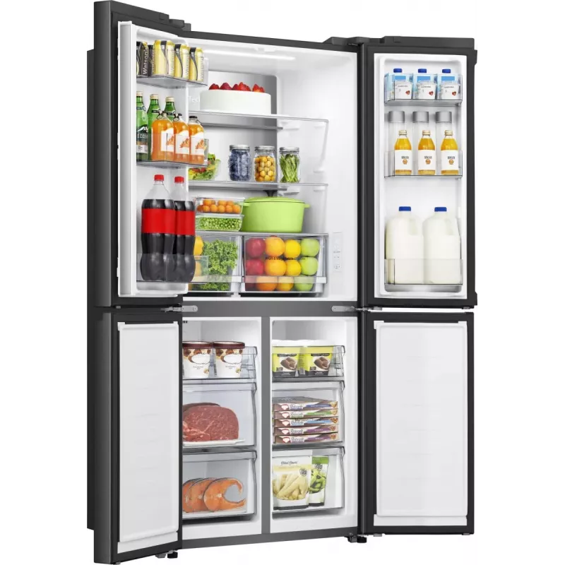 Hisense RQ5P470SAFD libera installazione 483 L nero, acciaio inox