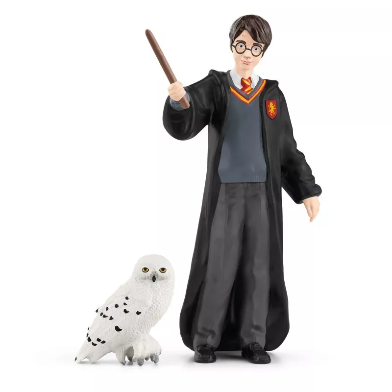 Personaggio Schleich Harry Potter & Hedwig multicolore 42633 età consigliata 6+