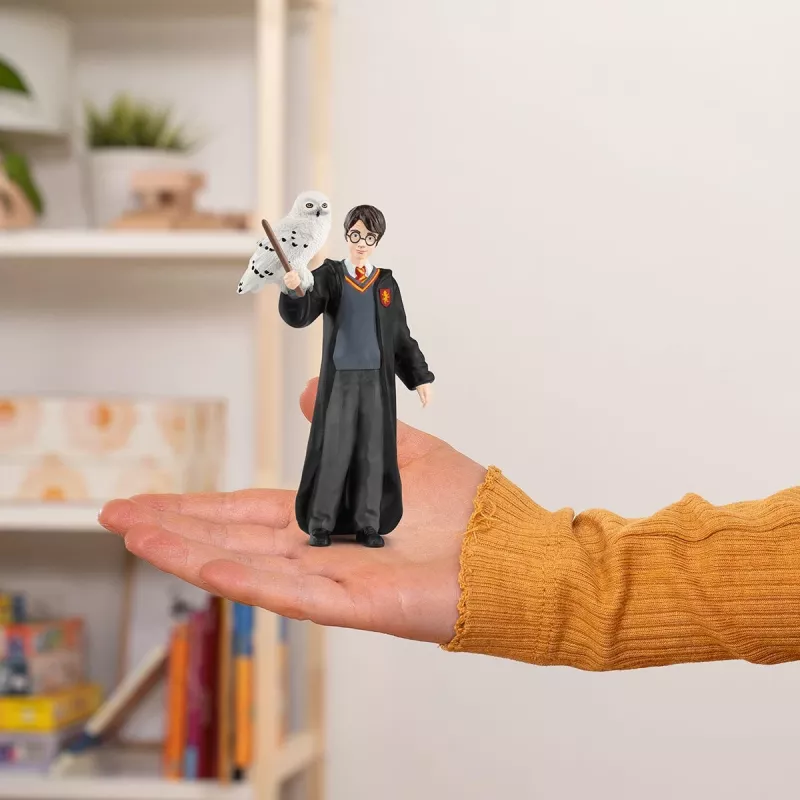 Personaggio Schleich Harry Potter & Hedwig multicolore 42633 età consigliata 6+