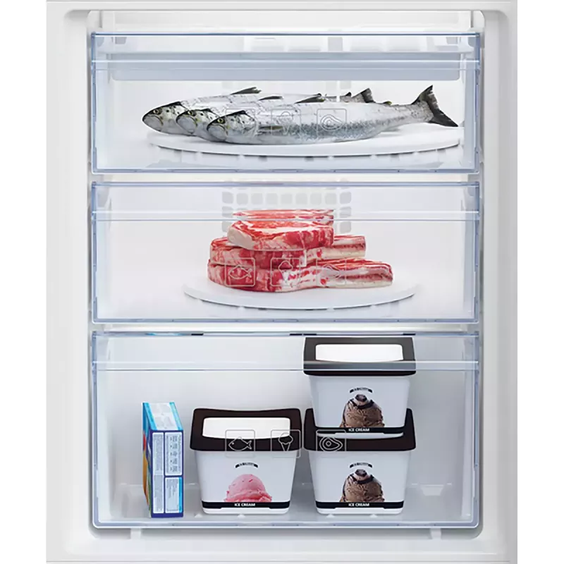 Beko BCSA285K4SN frigorifero combinato da incasso 271 L bianco