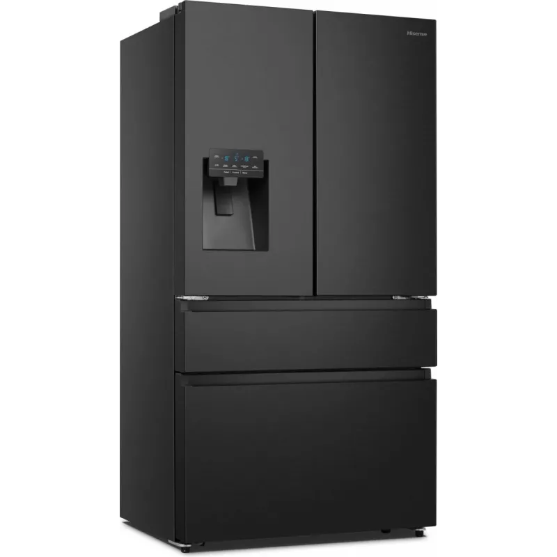 Hisense RF728N4SBFE frigorifero side-by-side libera installazione 560 L nero