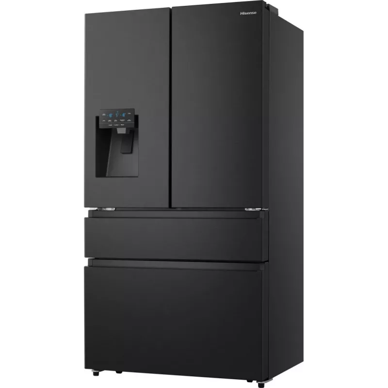 Hisense RF728N4SBFE frigorifero side-by-side libera installazione 560 L nero