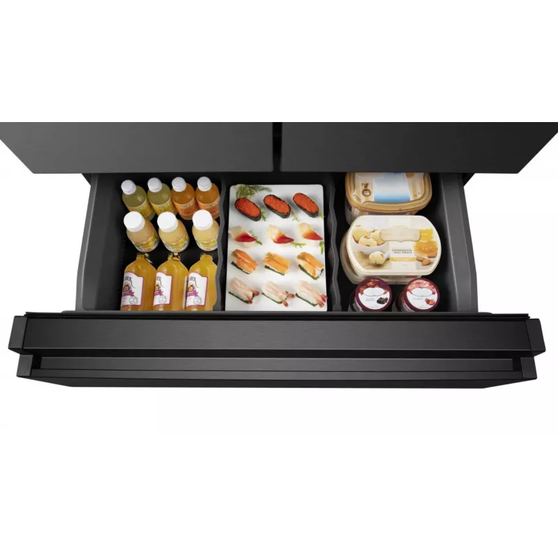 Hisense RF728N4SBFE frigorifero side-by-side libera installazione 560 L nero